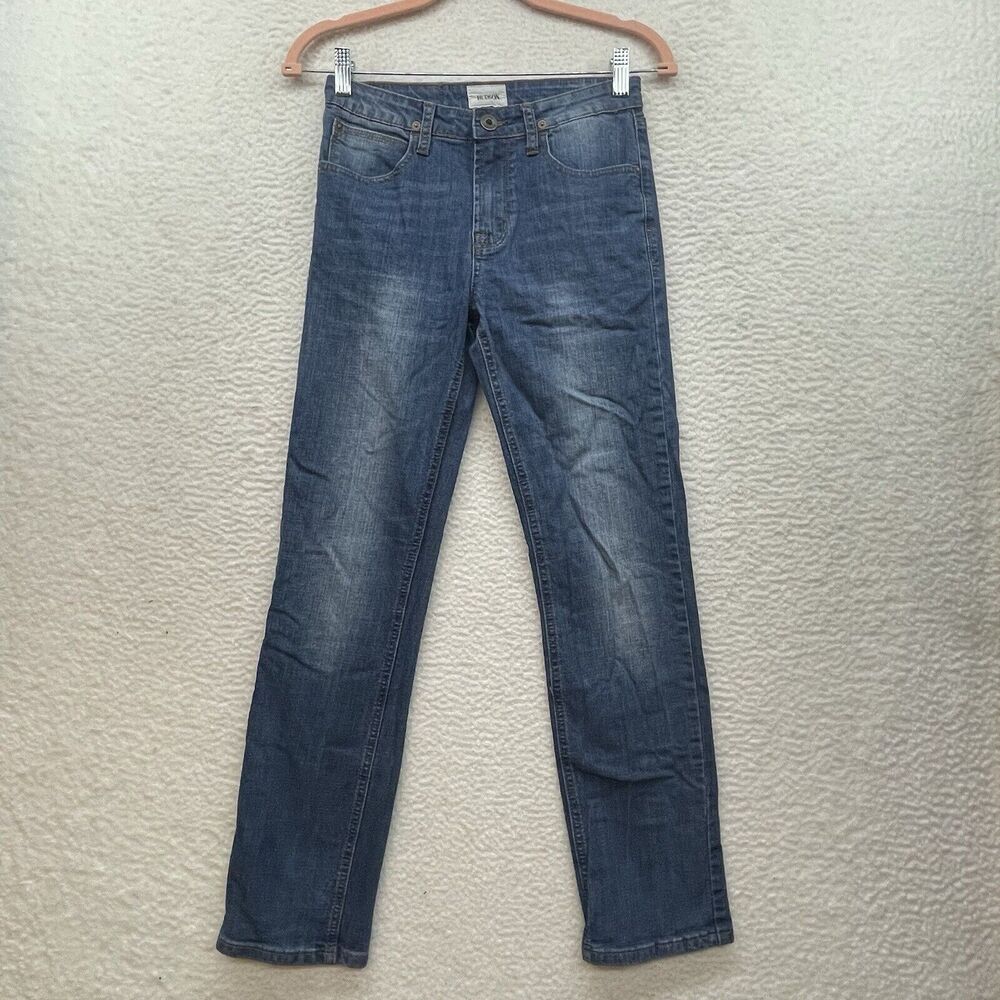 Hudson Jeans Girls 14 Blue Farm Suspend Skinny Medium Wash Mid Rise CPSIA 2008
